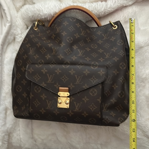 LOUIS VUITTON Métis Monogram hobo 2 straps Mint Large bag Authentic Made in USA - Picture 2 of 16